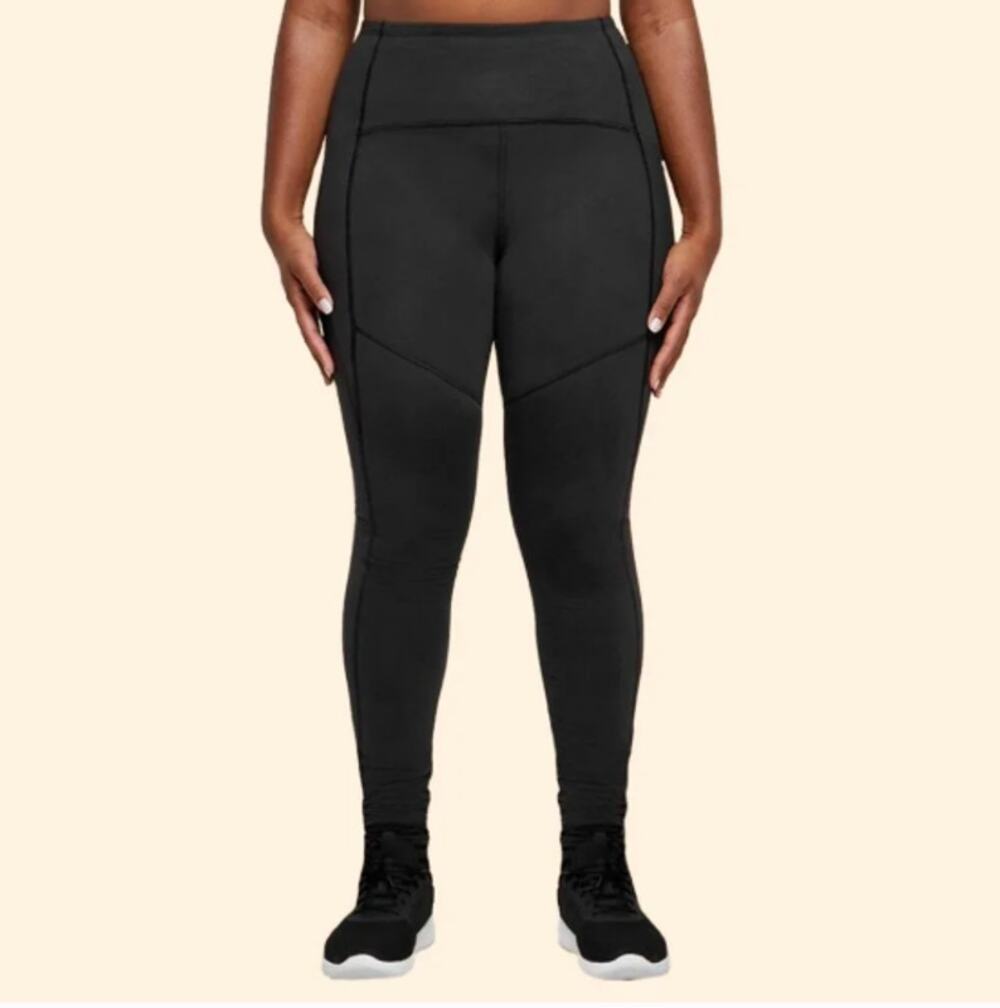 THINX Period Proof Leggings Black Sz L NWT $98 {3W10}